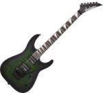 Jackson JS Series Dinky Arch Top JS32Q DKA Transparent Green Burst