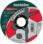 Metabo vágókorong 115 x 1, 0 mm, Inox TF 41, Novorapid Limited Edition Soccer (616258000) - megatool