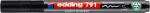 edding Lakkmarker, 1-2 mm, PCR, EDDING "791", fekete (TED791FKPCR) - iroda24