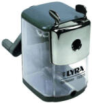 LYRA Ascutitoare mecanica, metalica, LYRA - negru/transparent (LR-007322770) - roua
