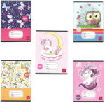 Pigna Set 5 caiete Tip 1 Pigna, 24 file, 70 g/mp, Fete (EAN-523000/FETE)