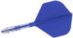 Cuesoul Fluturas si tija darts Cuesoul ROST T19, albastru regal, fluturas tip Small Standard Wing, tija din (CS163283)