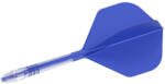 Cuesoul Fluturas si tija darts Cuesoul ROST T19, albastru regal, fluturas tip Big Standard Wing, tija din ca (CS162880)