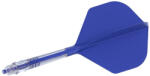 Cuesoul Fluturas si tija darts Cuesoul ROST T19, albastru regal, fluturas tip Small Standard Wing, tija din (CS163269)