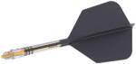 Cuesoul Fluturas si tija darts Cuesoul ROST T19, negru-galben, fluturas tip Big Wing, tija din carbon marime (CS160305)