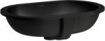 Laufen Savoy lavoar 51x31 cm ovale sub blat negru mat H8189467161551 (H8189467161551)