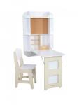 Kidkraft Arches lehajtható fali íróasztal székkel - fizz