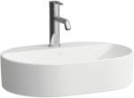 Laufen Savoy lavoar 55x38 cm ovale de blat alb mat H8129457571041 (H8129457571041)