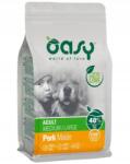 Oasy Pork Maiale Felnőtt M/L Kutyaeledel Felnőtt Kutyáknak Sertéshússal 12kg