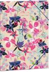 Ars Una Dosar cu bandă elastică Ars Una Beach Flowers - A4 (50214693)