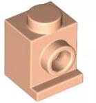 LEGO® 4070c90 - LEGO világos nugát kocka 1 x 1 méretű oldalán fordítóval - headlight (4070c90)