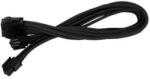 SilverStone Cablu prelungitor Silverstone 8-pini EPS la 8-pini (4+4) EPS12V, 30cm, Black, PP07-EPS8B