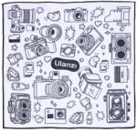 Ulanzi Invelitoare Textil 45x45cm Ulanzi C068 Alb-Negru