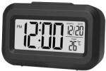Winner Group - Ébresztőóra LCD kijelzővel és hőmérővel 2xAAA fekete WINTEPLOBUDI (WN0080)