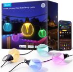 Govee Govee-LED RGBICW Dimmelhető kültér dekoratív lánc LED/24W/230V IP67 2700-6500K Wi-Fi H7025CB1 (GV0076)