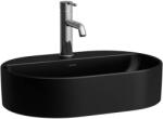 Laufen Savoy mosdótál 55x38 cm ovális mosdótálak fekete matt H8129457161041 (H8129457161041)