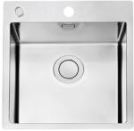 Alveus Pure acél mosogató 52.5x46.5 cm acél 1149510 (1149510)