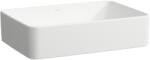 Laufen Savoy mosdótál 55x38 cm négyszögletes mosdótálak fehér matt H8169447571121 (H8169447571121)