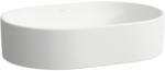 Laufen Savoy mosdótál 55x38 cm ovális mosdótálak fehér matt H8129447571121 (H8129447571121)