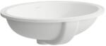 Laufen Savoy mosdótál 50x41 cm ovális alulról beépíthető fehér H8189427571091 (H8189427571091)
