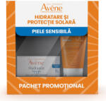 Eau Thermale Avene Pachet Hydrance Aqua Gel, 50ml + Crema Anti-Age SPF 50+, 50ml, Avene