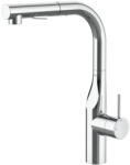 Roca Glera hidegindítású L-alakú konyhai csaptelep kihúzható zuhanyfejjel, króm A5A854DC00 (A5A854DC00)