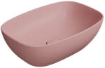 SAPHO Gsi Nubes kerámia mosdótál 50x35 cm, matt rózsaszín 978424 (978424)