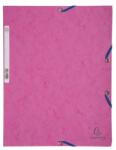 Exacompta Gumis mappa, prespán, A4, EXACOMPTA, rózsaszín (55520E) - nyomtassingyen