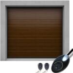 Koffenstein Akciós szekcionált garázskapu, kapunyitó szettel 6000×2135 - Dió