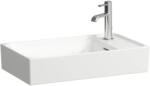 Laufen Meda porcelán kézmosó 60x35 cm csaplyukkal és túlfolyó nélkül, jobbos/matt fehér H8121137571141 (H8121137571141)
