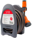 Ermetiq Tömlődob készlet 10m tömlővel + Locsolópisztoly 8 funkciós PLUS (GT-TY001)