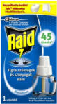 Raid Elektromos 45 éjszakás szúnyogirtó illatmentes UTÁNTÖLTŐ folyadék 27 ml (4000290907078)