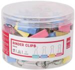 Bluering Binder csipesz DELI 25 mm színes 48 darabos (DEL08554) - tonerpiac