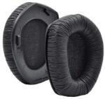FixPremium Csere fülpárnák Sennheiser HDR175, RS175 fejhallgatóhoz, Memóriahab + PU bőr, Fekete, 1 pár