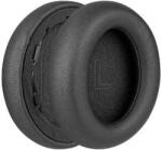 FixPremium Csere fülpárnák Anker Soundcore Life Q30, Q35 fejhallgatóhoz, Memóriahab + PU bőr, Fekete, 1 pár