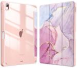  ART MARBLE FOLIO Husă pentru Apple iPad (A16) 2025 / iPad 2022 ROZ