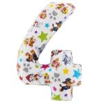 BP 4-es születésnapi szám fólia lufi fehér - Mancs őrjárat 72 cm