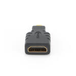 Gembird HDMI / microHDMI adapter fekete Gembird (A-HDMI-FD)