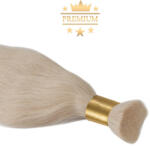 HairExtensionShop Prémium Natúr Haj Hamvas Világosszőke Double Drawn 70cm (Szín #24) (VB-DD-AC-7024)