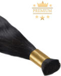 HairExtensionShop Prémium Natúr Póthaj Natúrfekete Double Drawn 70cm (Szín #1b) (VB-DD-BDC-701B)