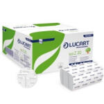  Lucart Eco Z20 interfold hajtott kéztörlő, 2rétegű, 200lap/csomag, 15csomag/karton