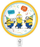  Minyonok The Rise of Gru papírtányér 8 db-os 23 cm FSC (PNN93457) - oliviashop
