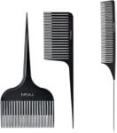 BIFULL Set 3 pieptenii BALAYAGE - NEGRII (BFPEI44559)