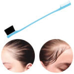 Perfectbeauty Perie dubla pentru aranjare BABY HAIR - ALBASTRA (BFEST45030)