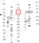 Ruris Inel blocare pentru motocositoarea Ruris DAC777, CLD-SW01