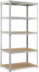 Juskys Raft 200 x 100 x 60 cm - argintiu Raft