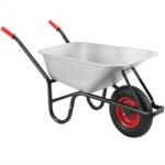 Deuba Roabă de grădină galvanizată până la 250 kg