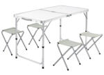 Deuba Set de camping 5 piese - alb
