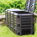 Deuba Compostor 1600 L - negru Compostator
