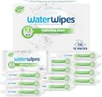 WaterWipes Hydrating clean Műanyagmentes nedves törlőkendő 12x60db, 720db